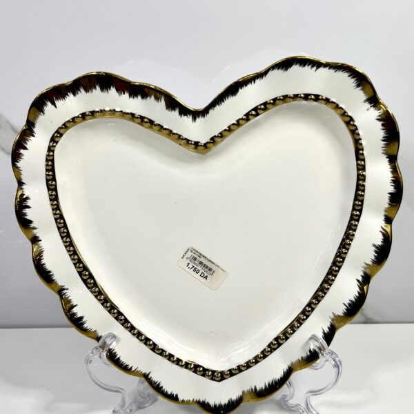 assite gâteaux forme coeur 72-14 صحن الحلوى