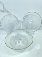 Assiette fruit en verre transparente طبسي فواكه