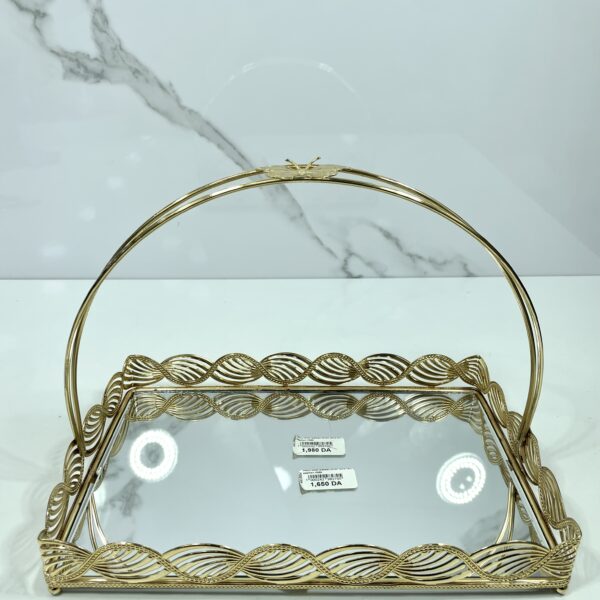 plateau miroir rect