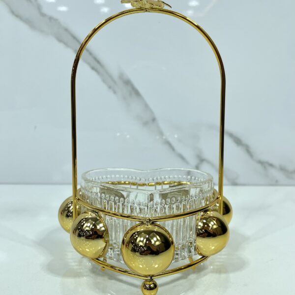 porte cuillère dore حاملة الملاعق