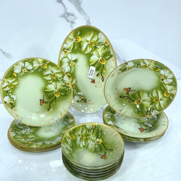 service de table a fleure 19p سرفيس طابل