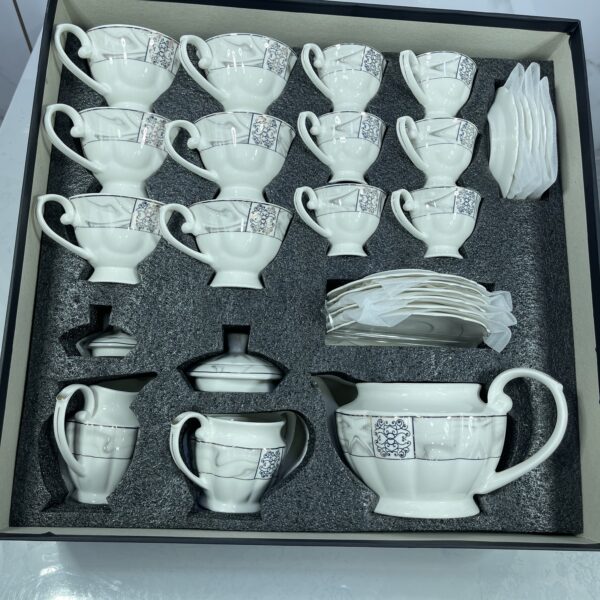 tasse sous tasse a cafe 27pcs سرفيس قهوة حليب