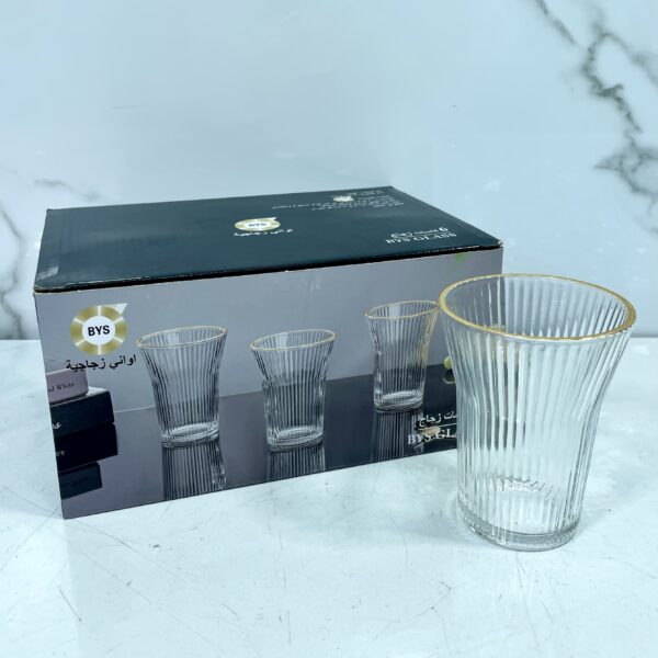 verre a eau 6pcs vr-0787 كاس زجاجي