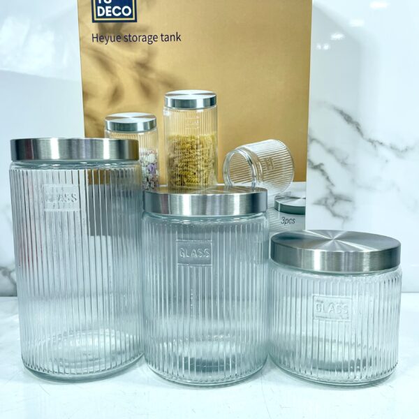 bocaux 3p en verre paga-hw/l3 جرة