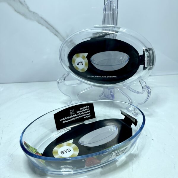 plat four en verre ovale pfo-2400 طبق فرن