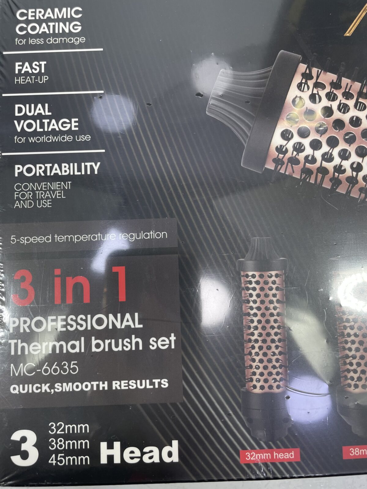 brosse MAC 3en1 MC-6635 بروس – Image 2