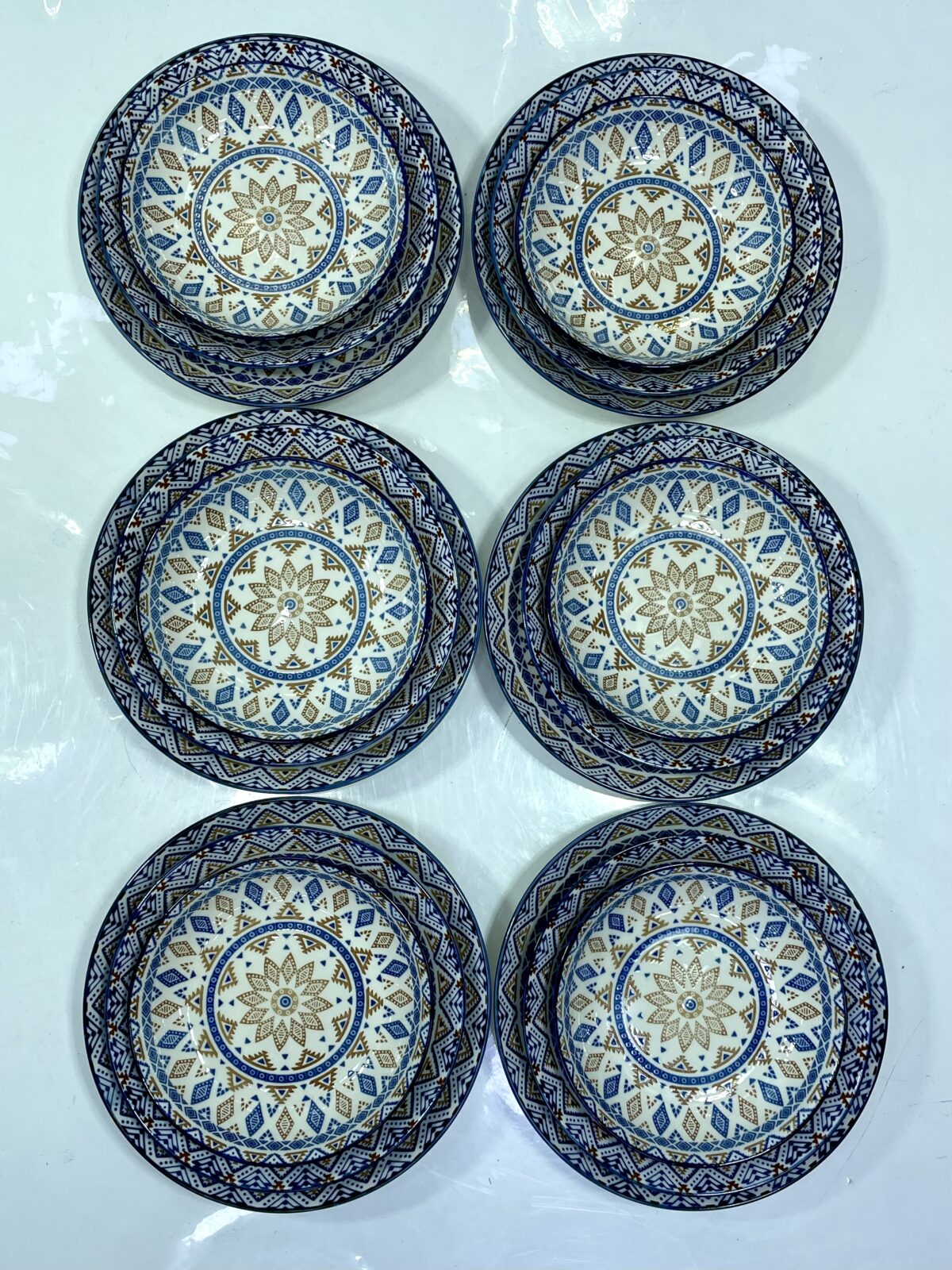 ⁦Service de table 18pcs HL-856 سرفيس طابل⁩ - الصورة ⁦3⁩