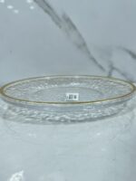 ⁦Assiette a gâteaux en verre 1p pe7201 dls-20 طبسي حلويات⁩ - الصورة ⁦6⁩
