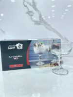 Coupes glaces en verre 6pcs ev3602cr كؤوس آيس كريم