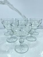 ⁦Coupes glaces en verre 6pcs ev3602cr كؤوس آيس كريم⁩ - الصورة ⁦2⁩