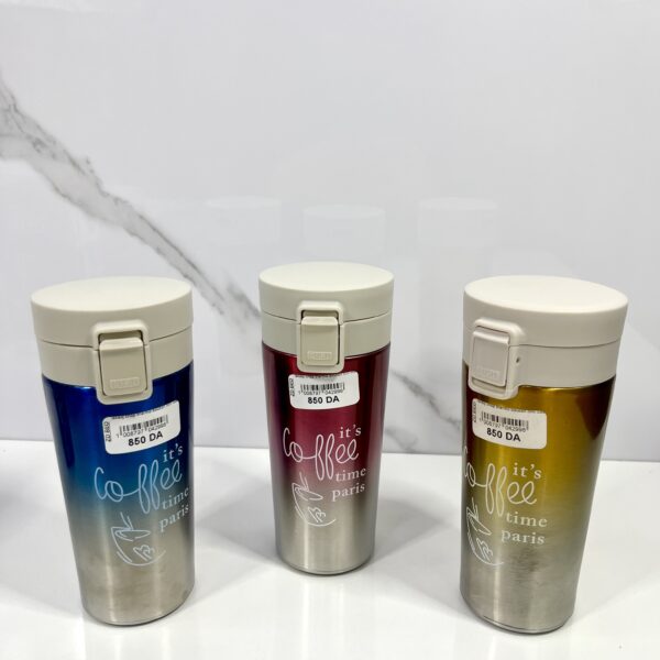 thermos chope bouton