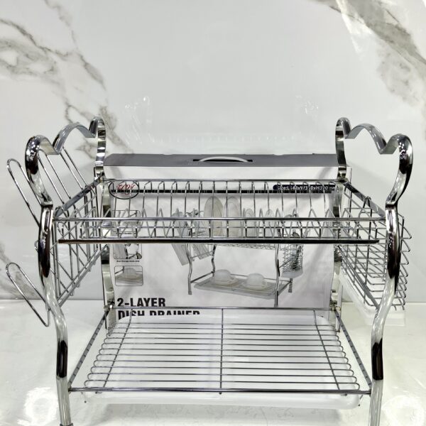 égouttoir inox 2et HY-1027 حامل صحون