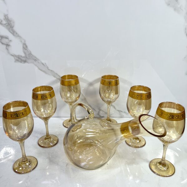 service carafe jus Versace miel 7pcs TEH-7AD سرفيس عصير