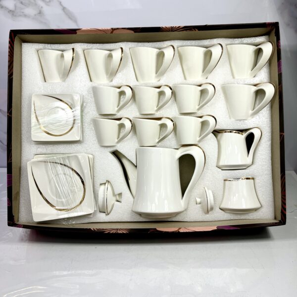 service a café céramique 27pcs سرفيس قهوة
