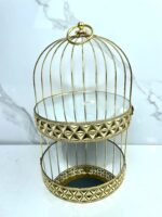 Porte gâteaux miroir 2etage حاملة الحلوى