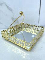 Porte serviette dore miroire 1250- حاملة مناديل – Image 2