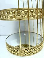 Porte gâteaux miroir 2etage حاملة الحلوى – Image 3