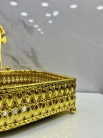 ⁦Porte serviette dore 16093-6 حاملة مناديل⁩ - الصورة ⁦4⁩