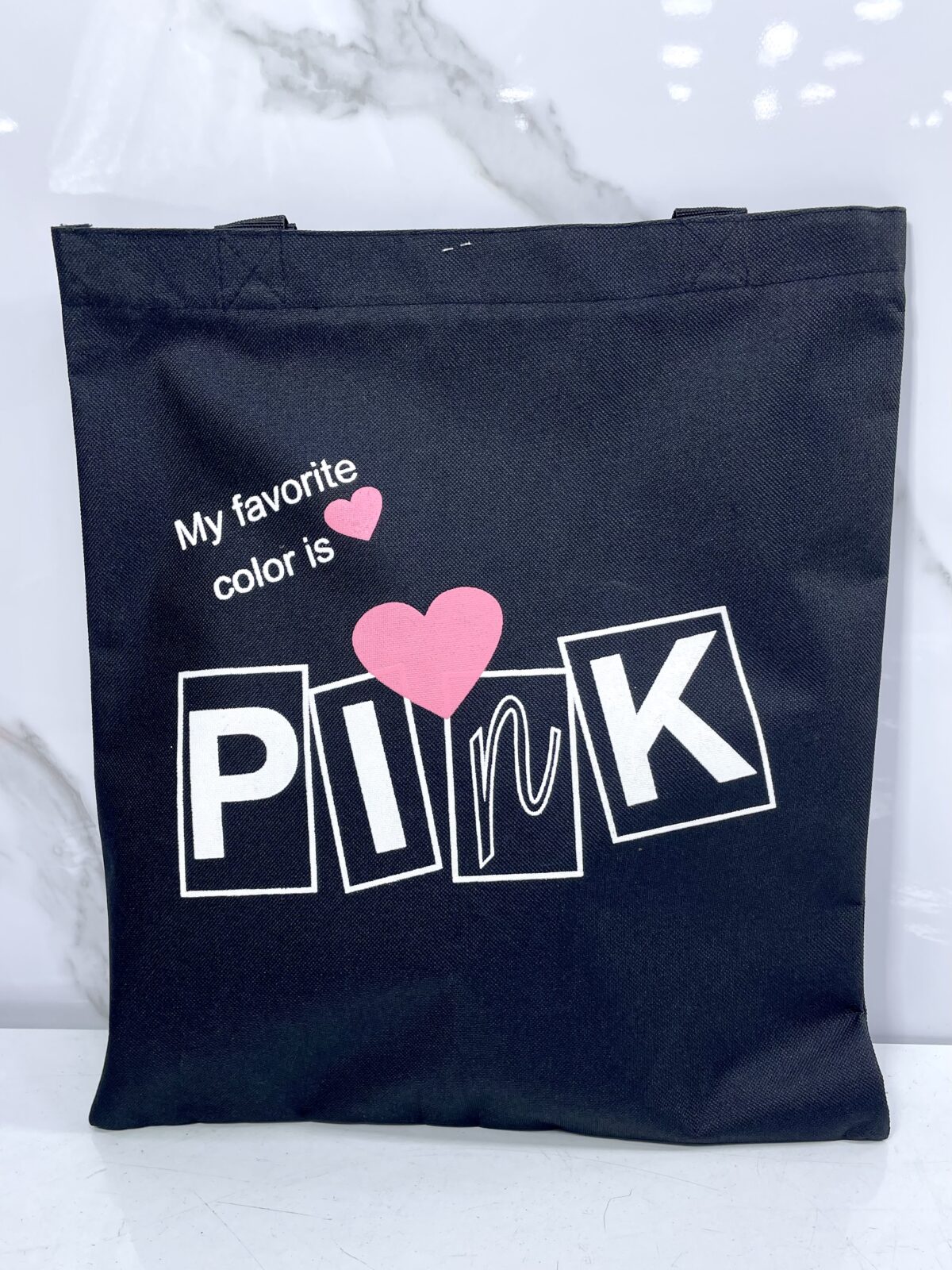 ⁦Sac fille noire 37/33cm حقيبة⁩ - الصورة ⁦7⁩