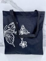 ⁦Sac fille noire 37/33cm حقيبة⁩ - الصورة ⁦3⁩