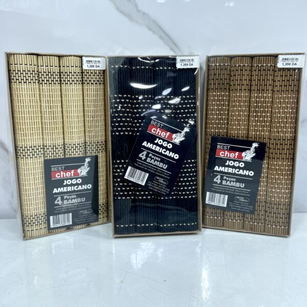Set de table bambou 710 4pcs سات دو طابل