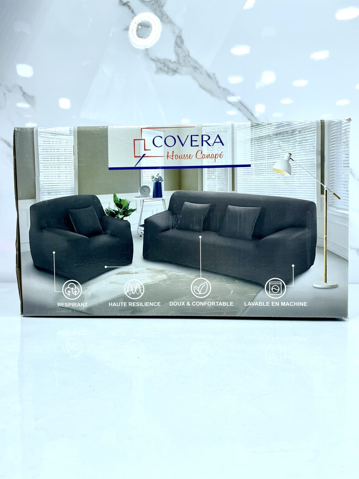 ⁦housse fauteuil f- 2325 غلاف فوتاي⁩ - الصورة ⁦1⁩