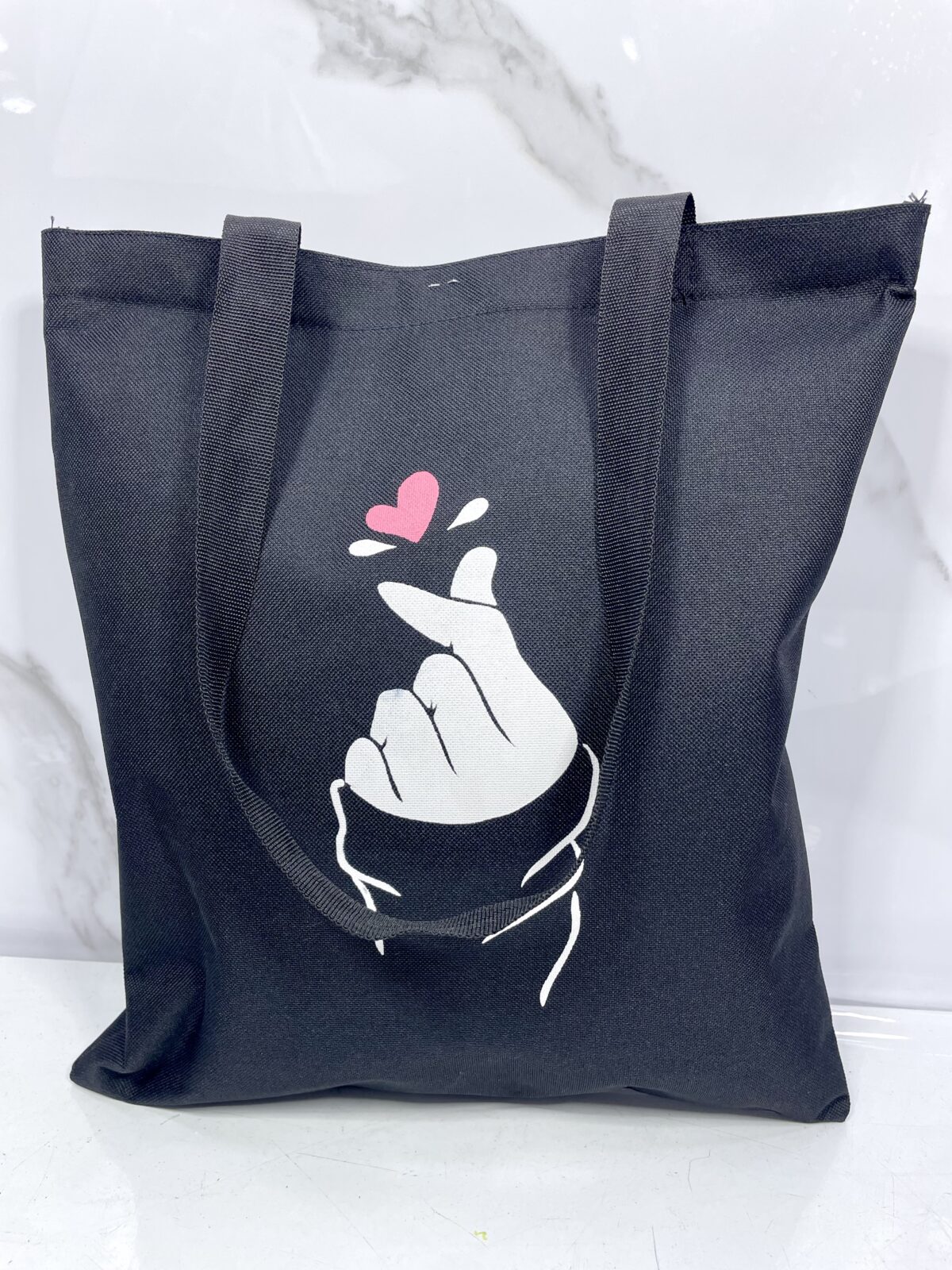 ⁦Sac fille noire 37/33cm حقيبة⁩ - الصورة ⁦2⁩