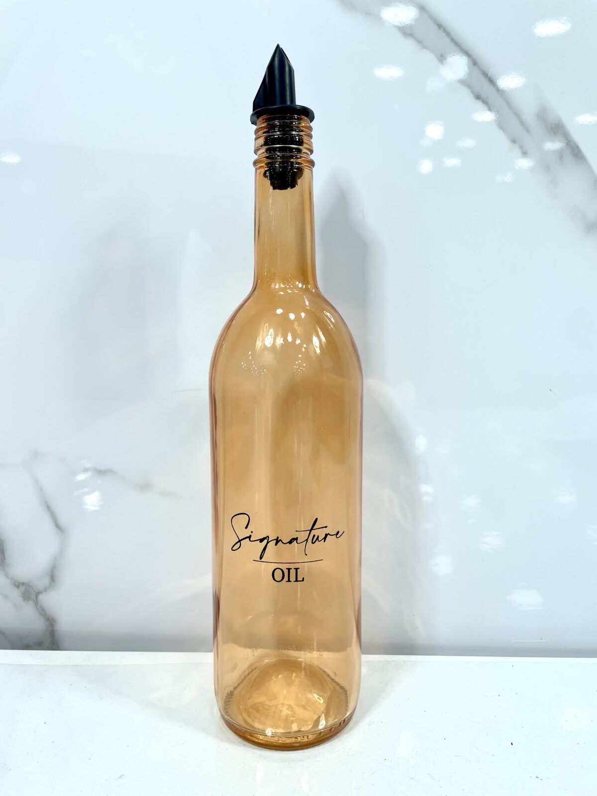 bouteille vinaigrette en verre  bt-500  قارورة صلصة الخل – Image 2