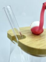 chope en verre avc paille c-0045 شوب – Image 8