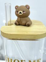 chope en verre avc paille c-0045 شوب – Image 3