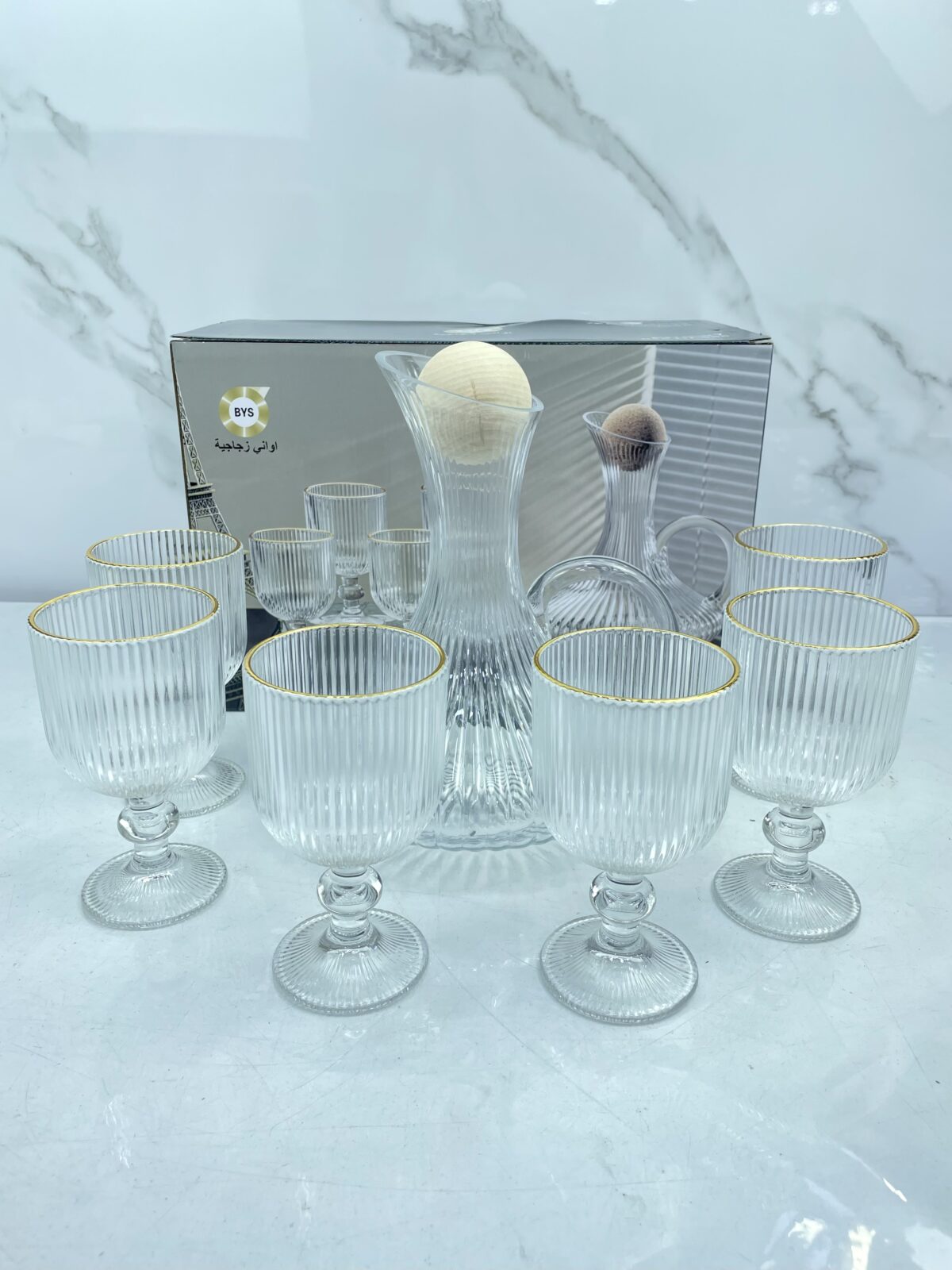 ⁦Service carafe 7Pcs tn-mie5016 سرفيس العصير⁩ - الصورة ⁦1⁩