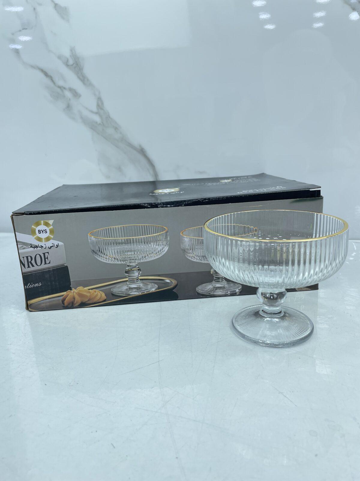 coupe glass 6p pql-18 كؤوس المثلجات – Image 1