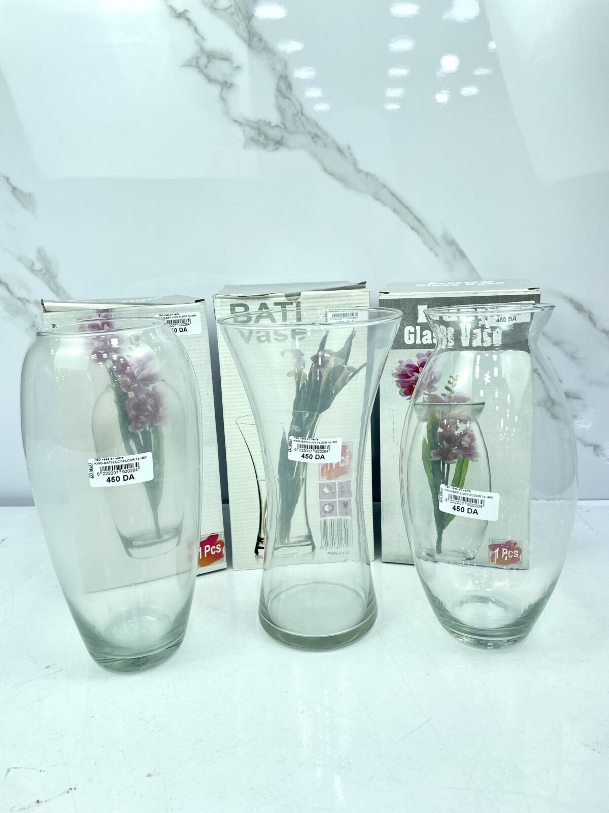 vase en verre kblf-0264 مزهرية – Image 1