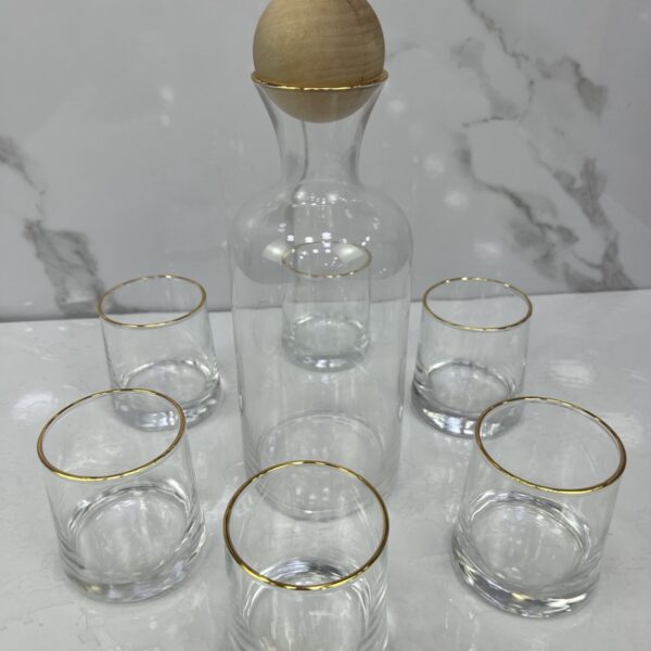 service carafe 7pcs سرفيس العصير