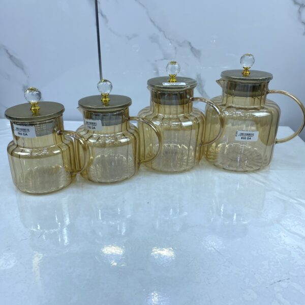 Théière miel en verre NG05AS ابريق الشاي