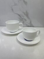 ⁦Service tasse sous tasse arcopal simple 24pcs⁩ - الصورة ⁦2⁩