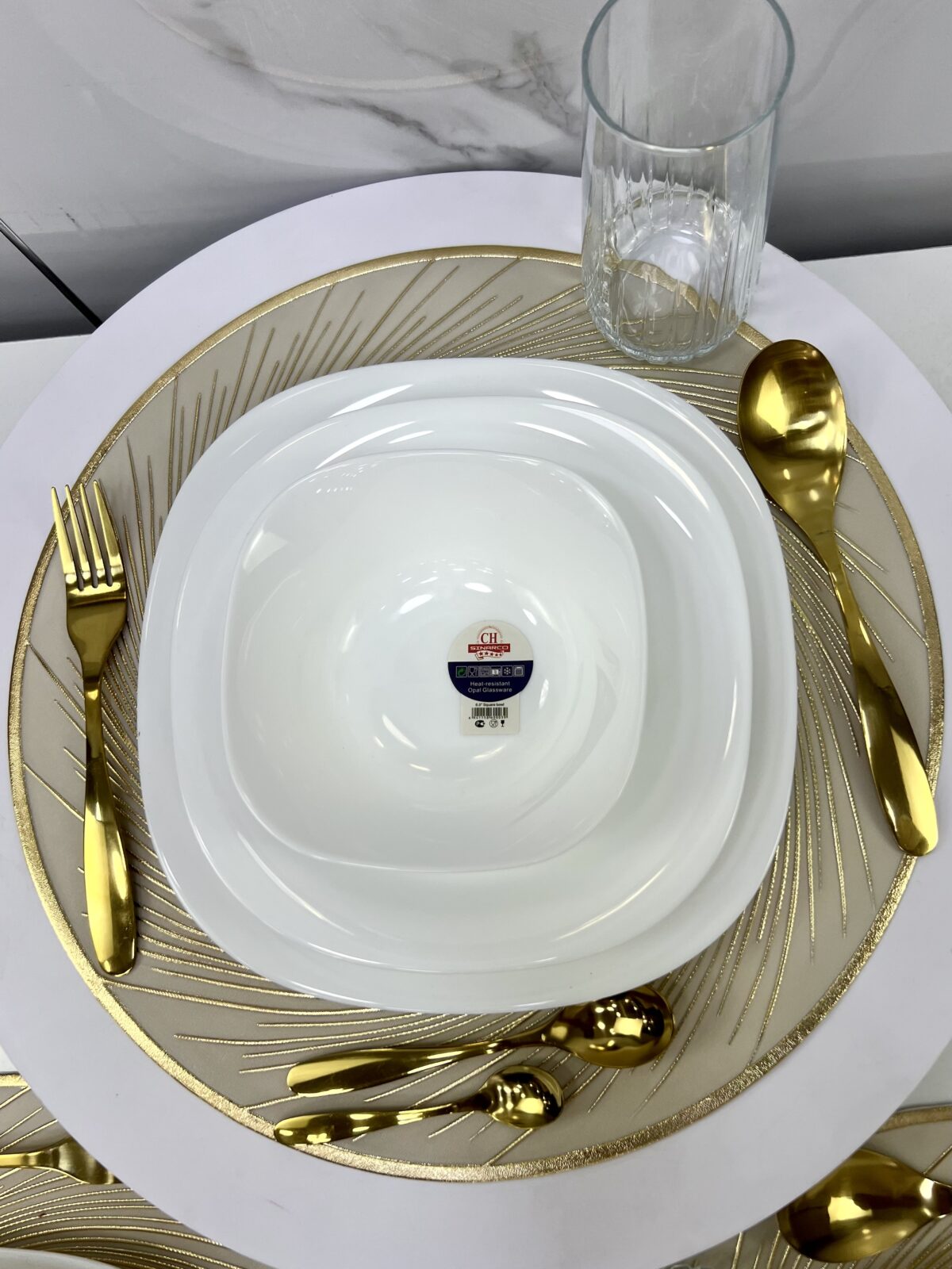 Pack service de table promo 62pcs – Image 2