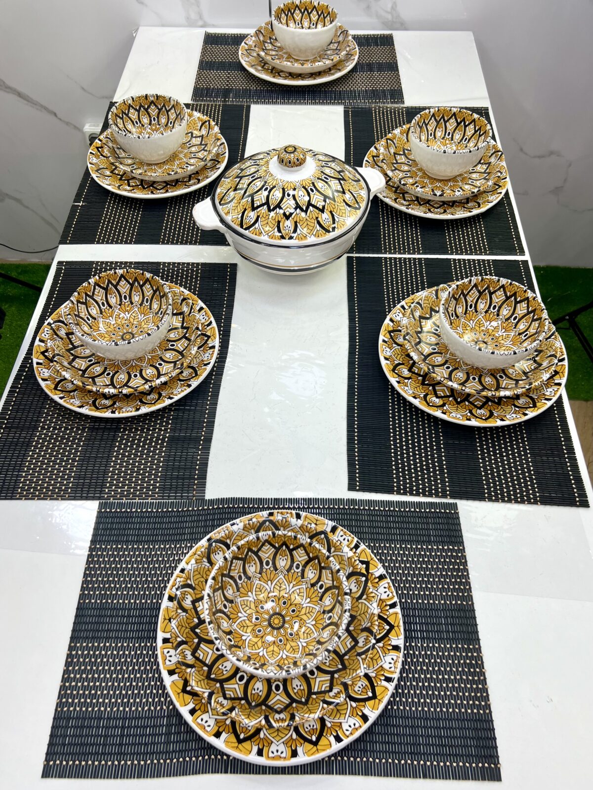 ⁦Service de table 19Pcs ST-19 سرفيس طابل⁩ - الصورة ⁦1⁩