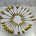 série cuillère dore 24Pcs SC-08سيري مغارف