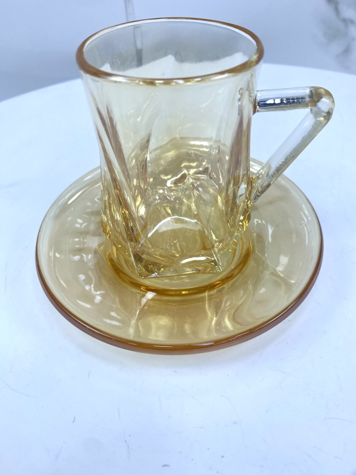 tasse sous tasse a the 12Pcs سرفيس الشاي – Image 2