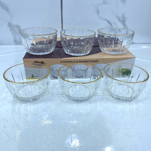 Coupe glass 6Pcs CG-6003 كؤوس المثلجات