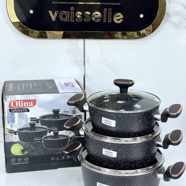 serie marmite 3Pcs SC-036 طنجرة