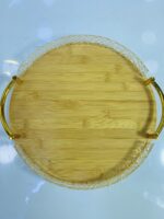 Plateau bamboo cristal 3pcs بلاطو بامبو872 – Image 5