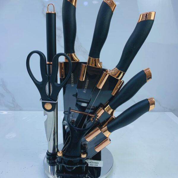 Serie couteaux 9Pcs HR621-2 طاقم سكاكين