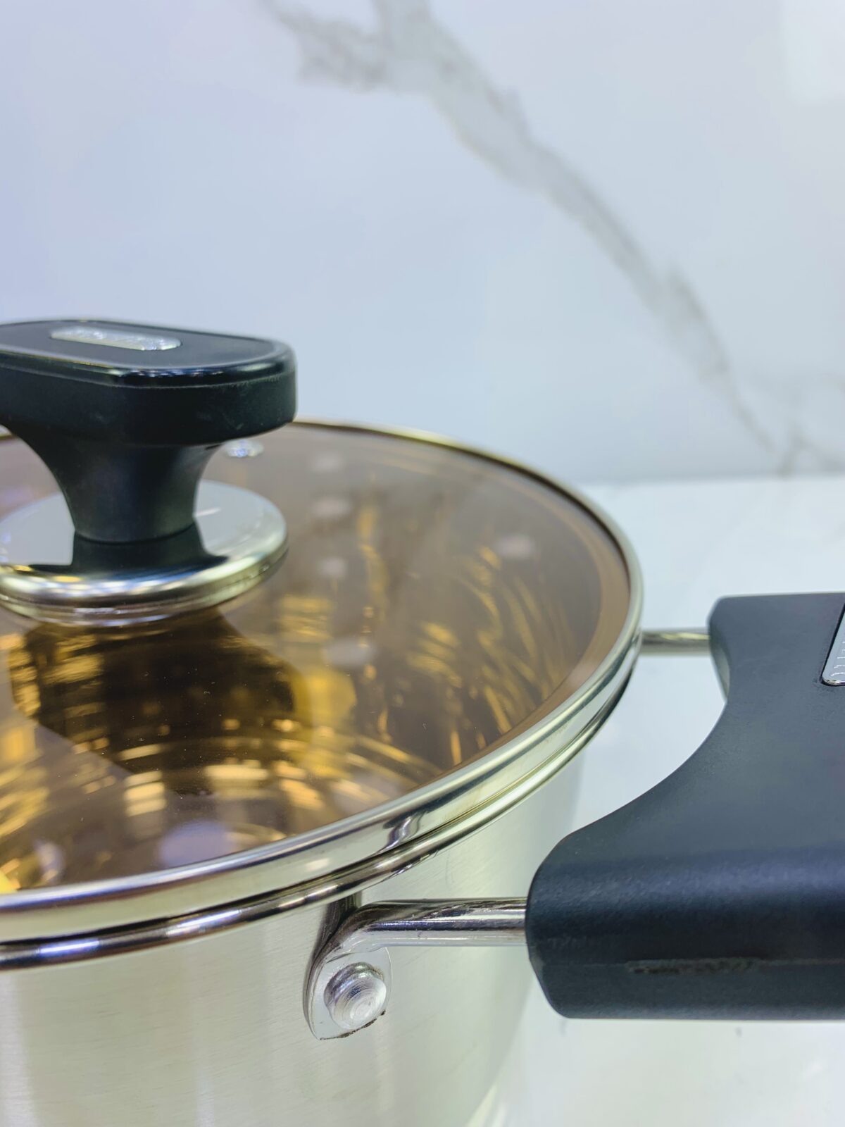 Casserole +marmite inox 2660-7 كسرونة+طنجرة – Image 6