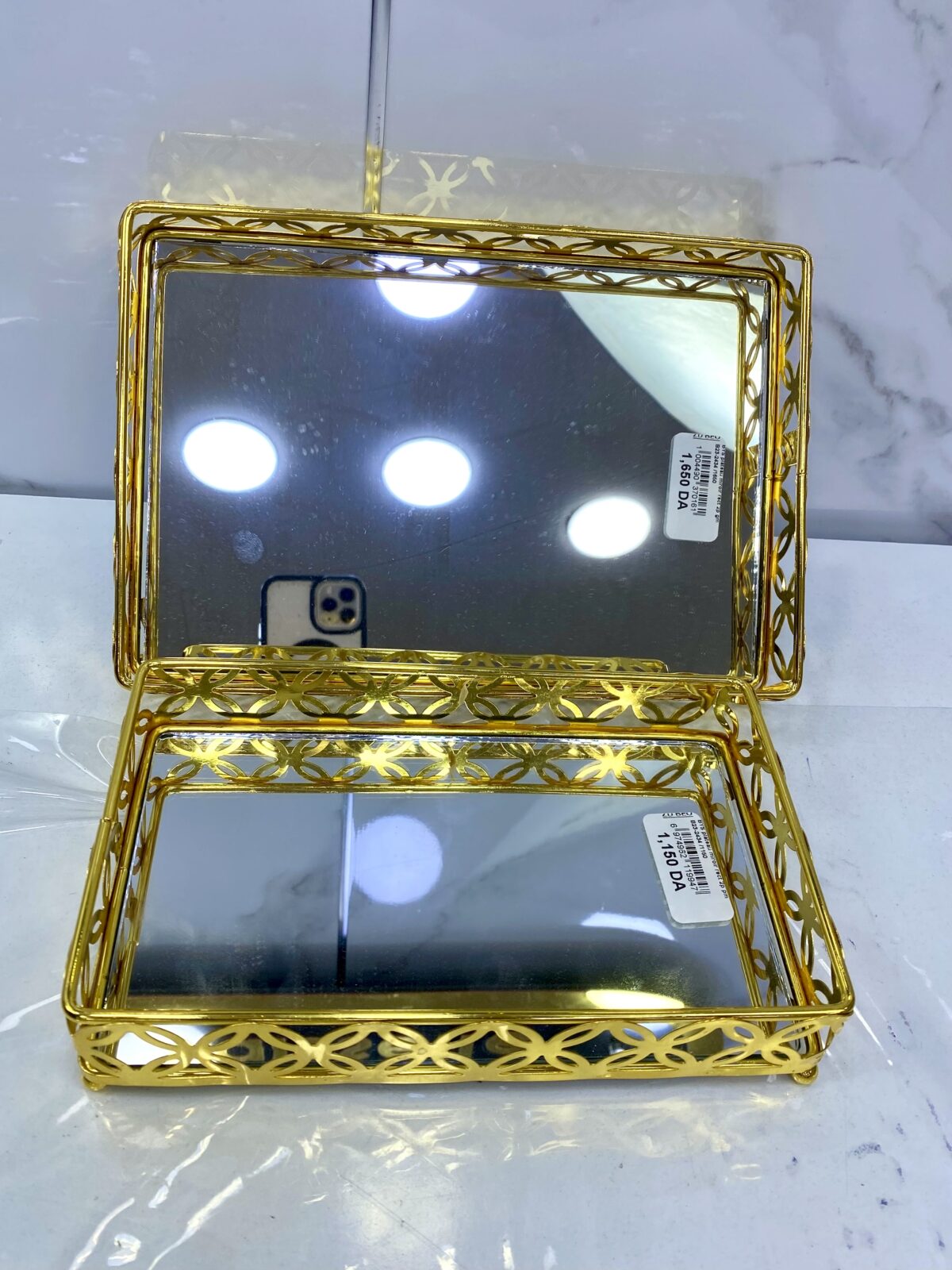 Plateau miroir Rectangle B23-243 بلاطو – Image 1
