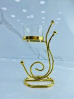Porte bougie dore BK23 حاملة الشموع – Image 3