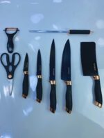 Serie couteaux 9Pcs HR621-2 طاقم سكاكين – Image 4