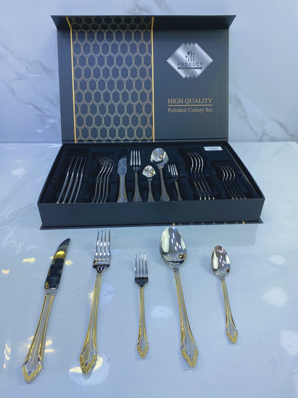 Boite série cuillère lux 30Pcs BS-19  علبة ملاعق – Image 2
