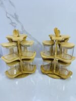 Porte épices bois 7-14 حامل توابل